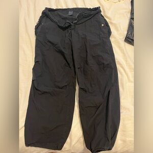 lesFranz (URBAN OUTFITERS) BLACK CARGO PANTS
